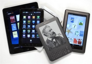 Different types of E-readers